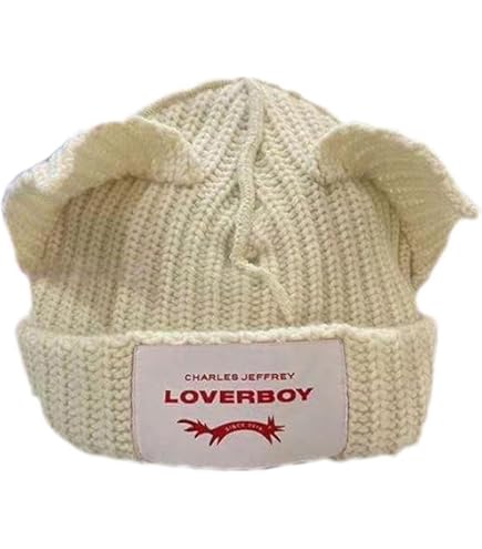 CROKZ Kpop Stray Kids Beanie-Mütze, Katzenohren-Mütze, Hyunjin